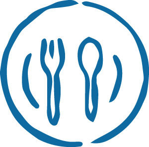 icon of plate with fork and spoon