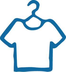 icon of shirt on hanger